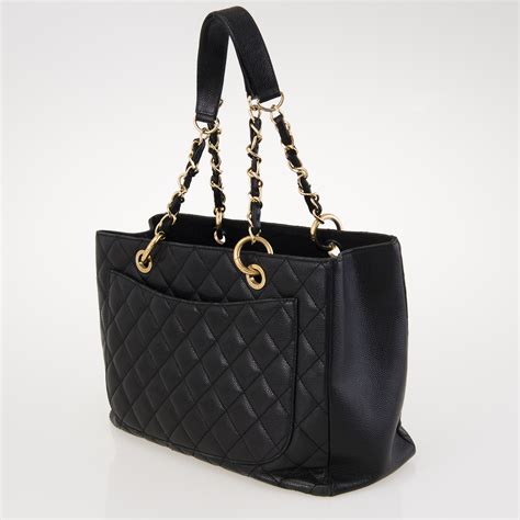 chanel shopper leder|Chanel Leather Shopper Tote .